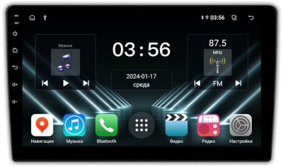 Магнитола без рамки (экран 9") - FarCar DX855M на Android 13, 4+64, CarPlay, 4G SIM-слот