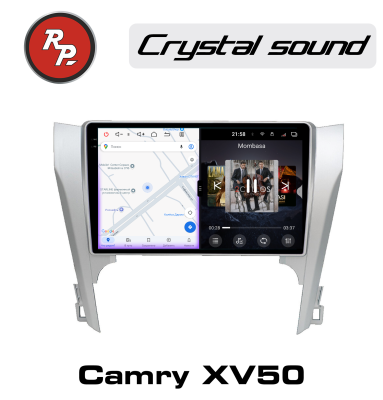 Автомагнитола для Toyota Camry VX50 2011-2014 RedPower 850 Crystal PRO / PROMAX 4 / 8 / 16 Гб оперативной и 64 / 256 / 512 Гб встроенной памяти / 10 дюймов