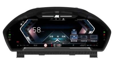 Цифровая панель приборов для для BMW 5/6/7 серии F01/F02/F03/F06/F07/F10/F11/F12/F13/F15/F16/F18/F25/F26 2010-2017 CIC NBT EVO / ZH-B152