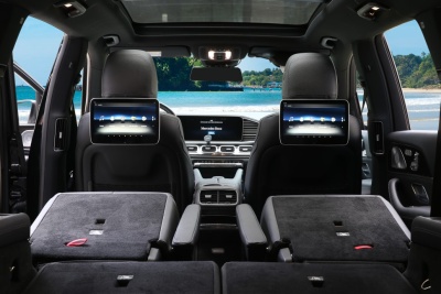 Комплект из 2-х мониторов для задних пассажиров в Mercedes-Benz С/E/S/GLS/Vito/V260/G где предусмотрен держатель по заводу RDL-1168 Benz