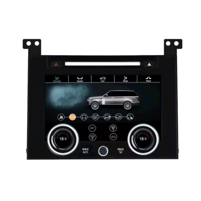 Сенсорная панель климата Range Rover 4 2012-2017 - Carmedia ZF-2003 LCD/ЖК экран 9" с отверстием под CD