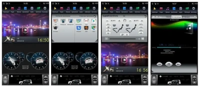 Магнитола для Infiniti EX25, EX35, EX37, QX50 2007-2017 - Carmedia ZF-1250-Q6 вертикальный экран 12.1" в стиле "Тесла" на Android 11, 8/128Гб, CarPlay, 4G SIM-слот