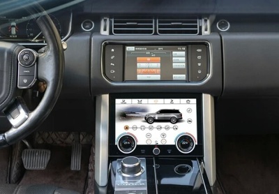 Сенсорная панель климата Range Rover 4 2012-2017 - Carmedia ZF-2011 LCD/ЖК экран 10" без отверстия под CD