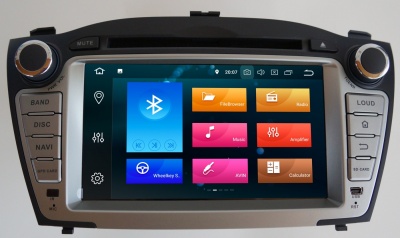 Штатная магнитола для Hyundai ix35 2009-2015 - Carmedia MKD-H708-P30 на Android 10, до 8-ЯДЕР, до 4ГБ-64ГБ памяти и встроенным DSP