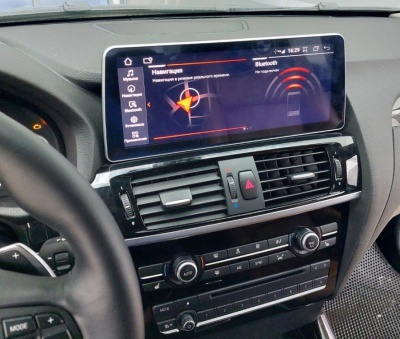 Магнитола BMW X3 (F25), X4 (F26) 2010-2014 CIC - Farcar BMW2007 монитор 12.3", Android 13, 8Гб+128Гб, CarPlay, 4G SIM-слот