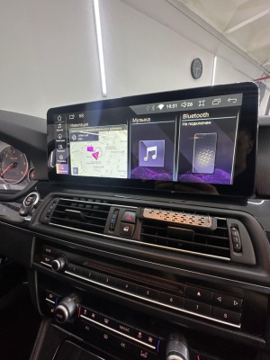 Магнитола BMW 5 GT (F07) 2013-2017 NBT - Radiola RDL-1268 монитор 12.3", Android 13, 8Гб+128Гб, CarPlay, 4G SIM-слот