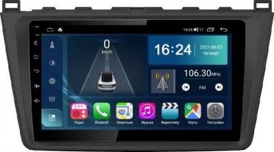 Штатная магнитола для Mazda 6 2007-2012 FarCar TG012M на Android 10, 8-ядер, 2Гб-32Гб, встроенным 4G модемом и DSP