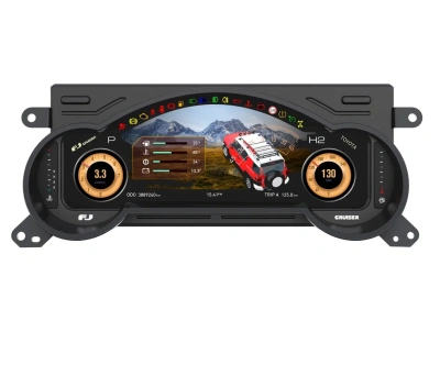 Электронная панель приборов Toyota FJ Cruiser- ZH-156 с LCD / ЖК 12.3" экраном QLED