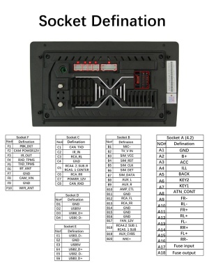 Магнитола андроид универсальная RedPower 800 (SMART) 4/64 Гб 9 дюймов экран