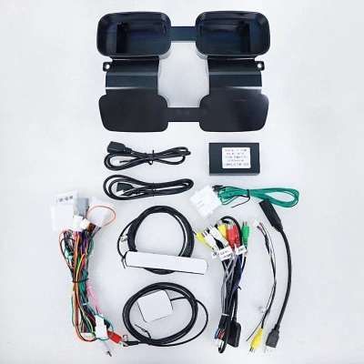 Магнитола для Toyota Land Cruiser Prado 150 2009-2013 (с круговым обзором) - Carmedia ZH-T1209 монитор 12.3" на Android 13, 8Гб+128Гб, CarPlay, 4G SIM-слот