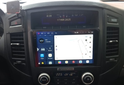 Магнитола Mitsubishi Pajero 4 2006-2023 - RedPower 85223PRO - Android 14, QLED 2K, 8/256, CarPlay, 4G/LTE-SIM