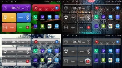 Магнитола универсальная 9 дюймов RedPower 710UNISPLIT9 на Android 10, 8-ЯДЕР, 6ГБ-128ГБ