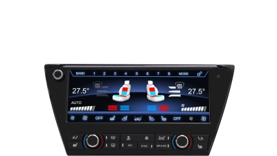 Сенсорная панель климата BMW X1 F48 2016-2022 - Carmedia ZF-5008 c LCD (ЖК) экраном 8.8"