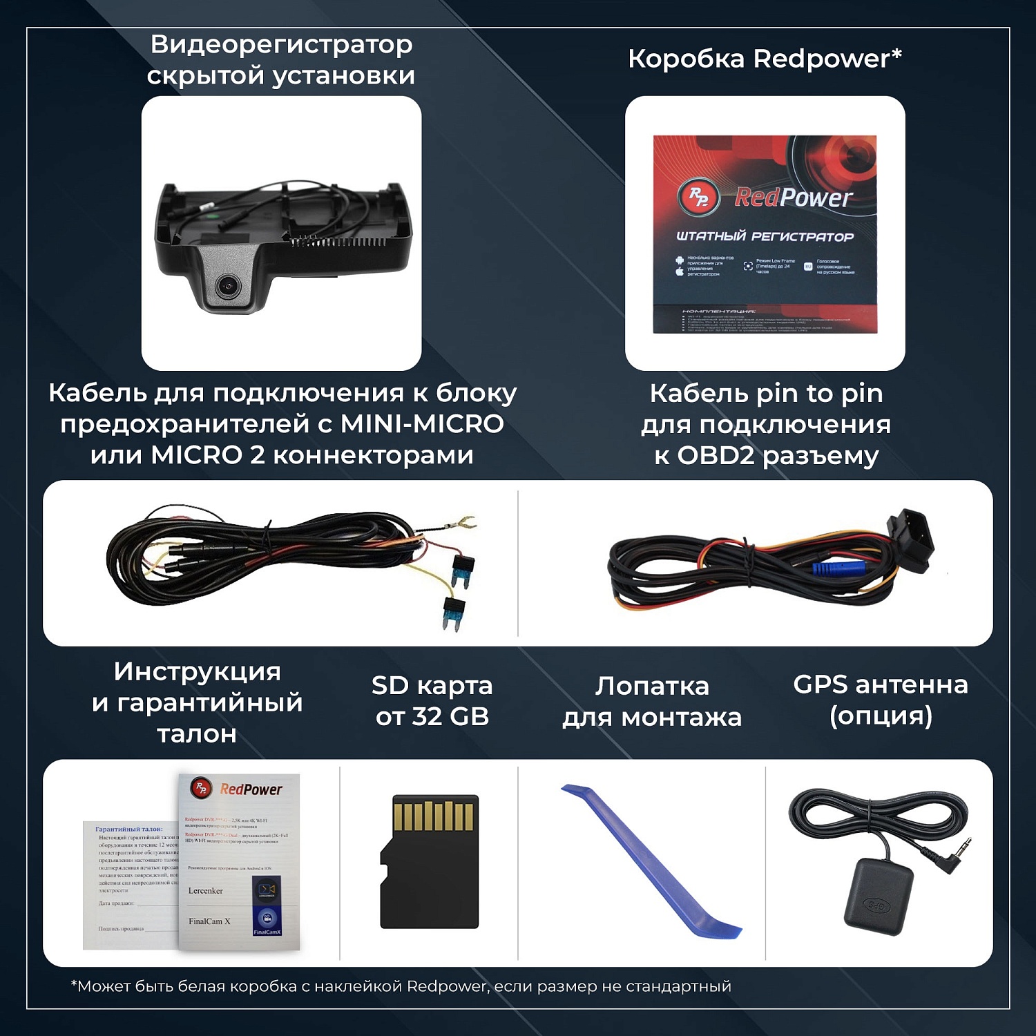 Штатный видеорегистратор для Hyundai Palisade (2023+ рестайлинг) RedPower DVR-HY5-G