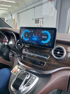Магнитола для Mercedes-Benz X-класс 2017+ - Radiola RDL-7705 монитор 10.25", Android 13, 8Гб+128Гб, CarPlay, SIM-слот