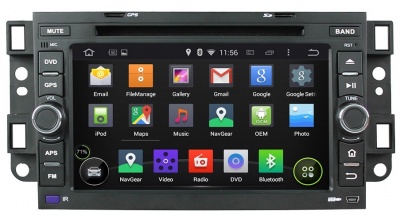 Штатная магнитола для Chevrolet Aveo 2005-2011 (T250), Epica 2006-2012, Captiva 2006-2011 (202х120мм) - Carmedia KD-7046-P30 на Android 9.0, до 8-ЯДЕР, до 4ГБ-64ГБ памяти и встроенным DSP