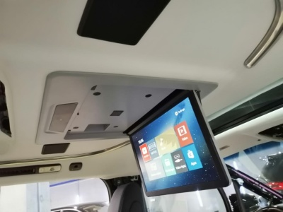 Потолочный Смарт ТВ 15,6" ERGO ER15AFL для Toyota Alphard (1920x1080, Android) серый