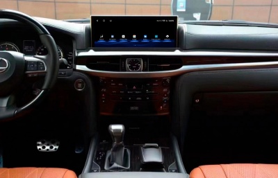 Магнитола андроид для Lexus LX570 2016+ и LX450d - Монитор 12.3", Android 13, 8Гб+128Гб, CarPlay, 4G SIM-слот