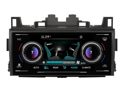 Сенсорная панель климата для Toyota Land Cruiser 200 2007-2015 - Carmedia ZF-T1290H c LCD (ЖК) экраном 