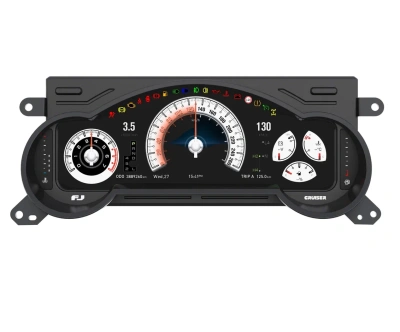 Электронная панель приборов Toyota FJ Cruiser- ZH-156 с LCD / ЖК 12.3" экраном QLED