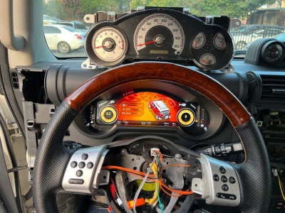 Электронная панель приборов Toyota FJ Cruiser- ZH-156 с LCD / ЖК 12.3" экраном QLED