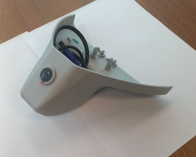 Штатный видеорегистратор для Skoda Octavia (13-18), Kodiaq(18-23) с Line Assist / RedPower DVR-VAG7-G серый