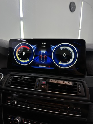 Магнитола BMW 5 GT (F07) 2013-2017 NBT - Radiola RDL-1268 монитор 12.3", Android 13, 8Гб+128Гб, CarPlay, 4G SIM-слот