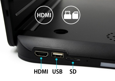 Потолочный монитор android / СМАРТ ТВ 13,3" ERGO ER1330AN_OLED (1920X1080, ANDROID) ЧЕРНЫЙ цвет