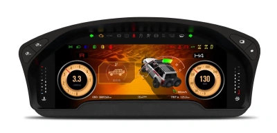 Электронная панель приборов Nissan Patrol Y61 1997-2010 - ZH-HL155 с LCD / ЖК 12.3" экраном QLED