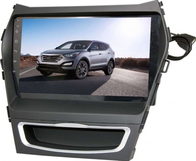 Штатная магнитола Android для Hyundai Santa Fe 3 2012+ LeTrun 2079 2 гб оперативной памяти, Android 10