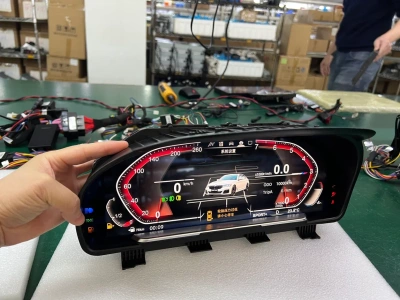 Цифровая панель приборов для для BMW 5/6/7 серии F01/F02/F03/F06/F07/F10/F11/F12/F13/F15/F16/F18/F25/F26 2010-2017 CIC NBT EVO / ZH-B152