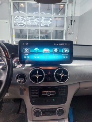 Магнитола для Mercedes-Benz GLK 2012-2015 NTG 4.5/4.7 - Radiola RDL-7711 монитор 12.3", Android 13, 8Гб+128Гб, CarPlay, SIM-слот