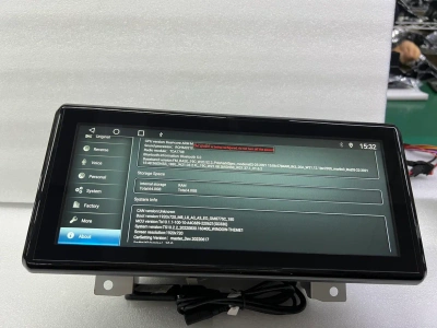 Магнитола андроид для Toyota Land Cruiser 300 (в штате экран климата снизу) - Carmedia ZH-T1210L монитор 12.3", Android 12, 8+128Гб, CarPlay, SIM-слот