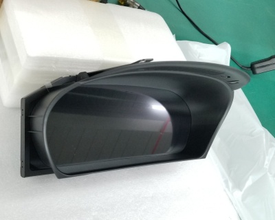 Цифровая панель приборов BMW X6 E71 2006-2013 - Radiola 1296 с LCD / ЖК 12.3" экраном QLED