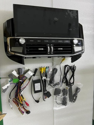 Магнитола Mitsubishi Pajero 4 2006-2023 - Carmedia ZH-M1207 монитор 12.3" (в стиле "Лексус") Android 14, 8Гб+128Гб, CarPlay, SIM-слот