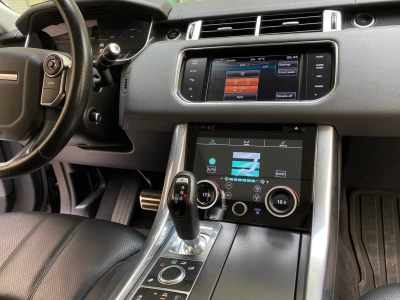Сенсорная панель климата Range Rover Sport 2013-2017- Carmedia ZF-2006 LCD/ЖК экран 9" с отверстием под CD