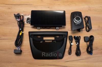 Магнитола BMW X3 (E83) 2003-2010 - Radiola RDL-6283 L монитор 10.25", Android 13, 8Гб+128Гб, CarPlay, 4G SIM-слот (джойстик в комплекте)