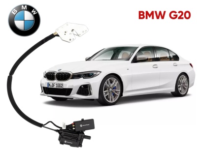 Автомобильный доводчик дверей для BMW G20 / Авиационный алюминий / Сделано в России