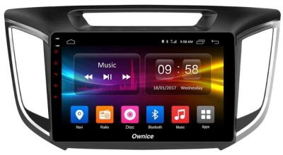 Штатная магнитола для Hyundai Creta 2016+ - Carmedia OL-1701-P30 на Android 10, до 8-ЯДЕР, до 4ГБ-64ГБ памяти и встроенным DSP