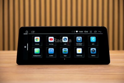 Магнитола для BMW 6-серия F06 2014-2018 NBT - Radiola RDL-1256 монитор 12.3" на Android 13, 8+128Гб, CarPlay, 4G SIM-слот