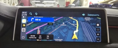 Блок CarPlay и Android Auto для BMW X6 (F16) 2014—2019 с мультимедиа системами MGU / NBT / NBT EVO — CarPlay BOX