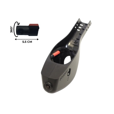 Штатный двухканальный видеорегистратор для Volkswagen и Skoda с датчиком дождя (2015+) RedPower DVR-VAG6-G DUAL