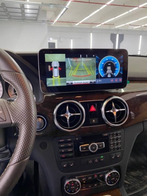 Магнитола для Mercedes-Benz GLK 2012-2015 NTG 4.5/4.7 - Radiola RDL-7701 монитор 10.25", Android 13, 8Гб+128Гб, CarPlay, SIM-слот