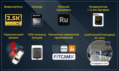 Штатный видеорегистратор RedPower DVR-TOY7-G для Toyota RAV4 с системой следования по полосам (2018+)