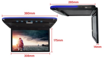 Потолочный монитор android / СМАРТ ТВ 13,3" ERGO ER1330AN_OLED (1920X1080, ANDROID) БЕЖЕВЫЙ