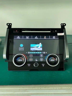 Сенсорная панель климата Range Rover Sport 2013-2017- Carmedia ZF-2006 LCD/ЖК экран 9" с отверстием под CD