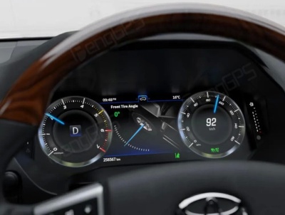 Электронная панель приборов Toyota Land Cruiser 200 2007-2015 - NH-LCD-T01 с LCD / ЖК 12.3" экраном QLED