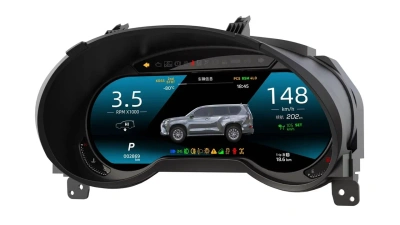 Электронная панель приборов Lexus GX 460 2010-2022 - ZH-L173 с LCD / ЖК 12.3" экраном QLED