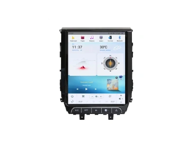 Магнитола для Toyota Land Cruiser 200 2016-2021 (отдельный экран климата) - Carmedia ZF-1205-Q6 ("Тесла-Стиль") Android 11, 8ГБ+128ГБ, SIM-слот