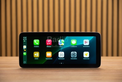 Магнитола для Mercedes-Benz B/C/CLA/CLS/E/GLA/GLK/G-Класс 2013-2016 NTG 4.5/4.7 - Radiola RDL-7711 L монитор 12.3", Android 13, 8Гб+128Гб, CarPlay, SIM-слот